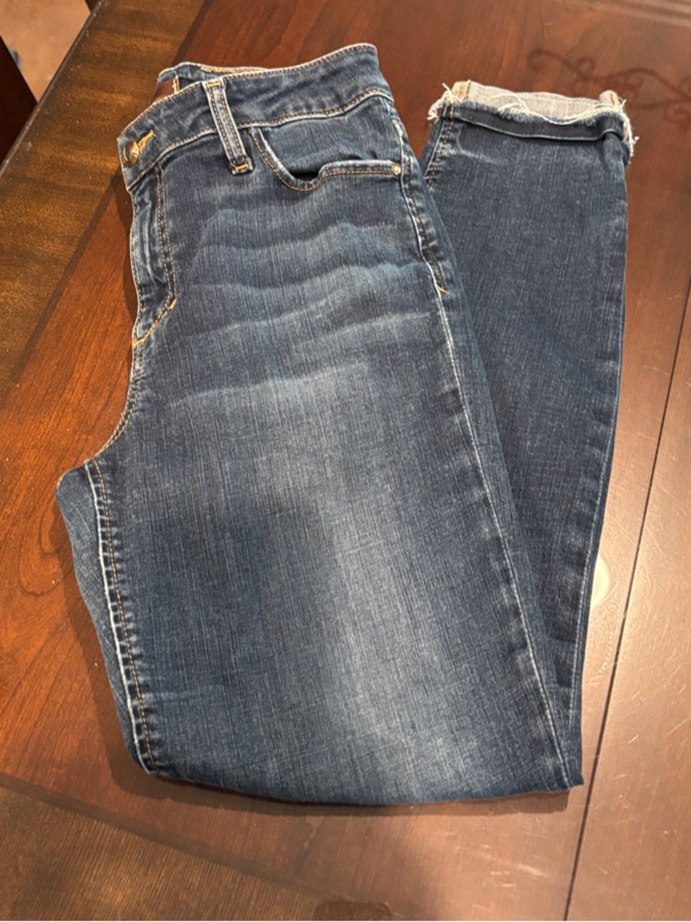 Joe's Jeans The Markie Blue Ankle Crop Skinny
